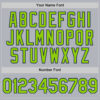 Custom Gray Neon Green-Navy Line Authentic Baseball Jersey