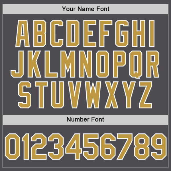 Custom Steel Gray Old Gold-White Line Authentic Baseball Jersey