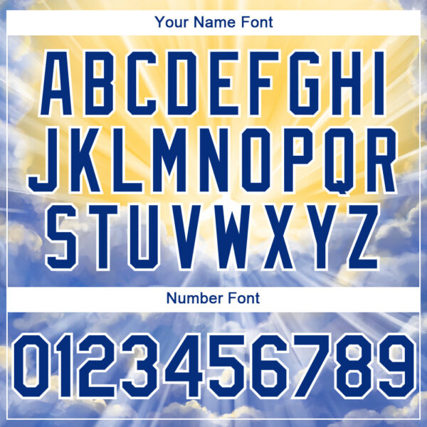 Custom Yellow Royal-White 3D Pattern Design Religion Jesus Christ Authentic Baseball Jersey