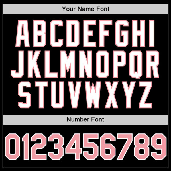 Custom Black Medium Pink-White 3D Pattern Design Gradient Style Twinkle Star Authentic Baseball Jersey