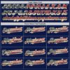 Custom Navy Vintage USA Flag-Cream 3D Pattern Design Gradient Style Twinkle Star Authentic Baseball Jersey