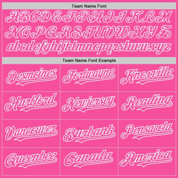 Custom White Pink 3D Pattern Design Gradient Style Twinkle Star Authentic Baseball Jersey