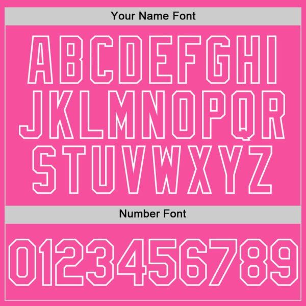 Custom White Pink 3D Pattern Design Gradient Style Twinkle Star Authentic Baseball Jersey