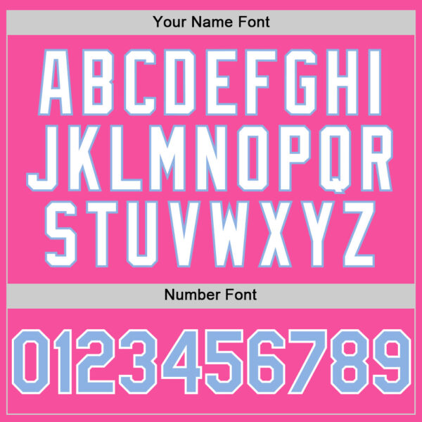 Custom Pink Light Blue-White 3D Pattern Design Gradient Style Twinkle Star Authentic Baseball Jersey