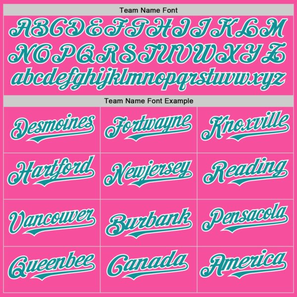 Custom Pink Teal-White 3D Pattern Design Gradient Style Twinkle Star Authentic Baseball Jersey