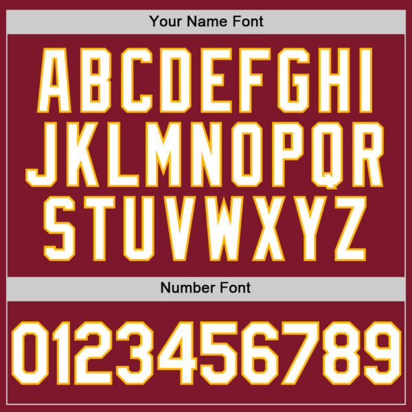 Custom Crimson White-Gold 3D Pattern Design Gradient Style Twinkle Star Authentic Baseball Jersey