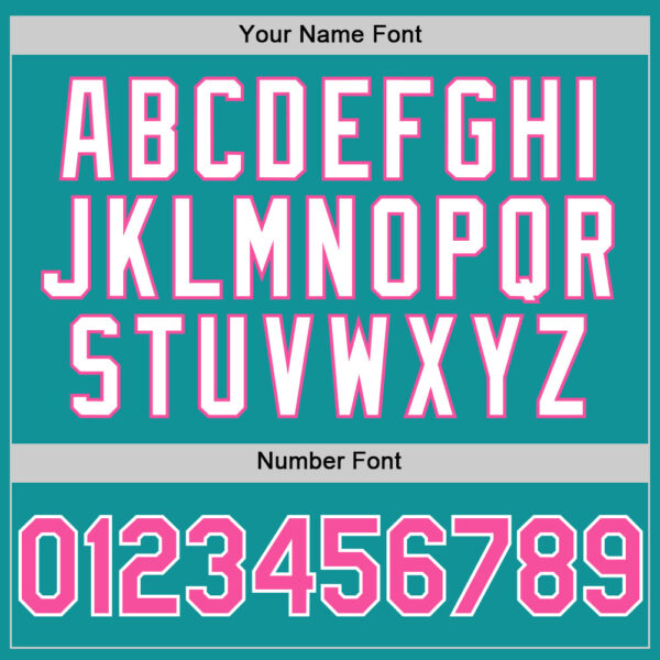 Custom Teal Pink-White 3D Pattern Design Gradient Style Twinkle Star Authentic Baseball Jersey