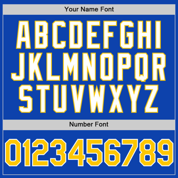 Custom Thunder Blue Yellow-White 3D Pattern Design Gradient Style Twinkle Star Authentic Baseball Jersey