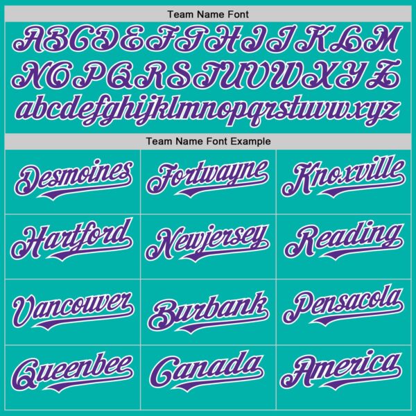 Custom Aqua Purple-White 3D Pattern Design Gradient Style Twinkle Star Authentic Baseball Jersey