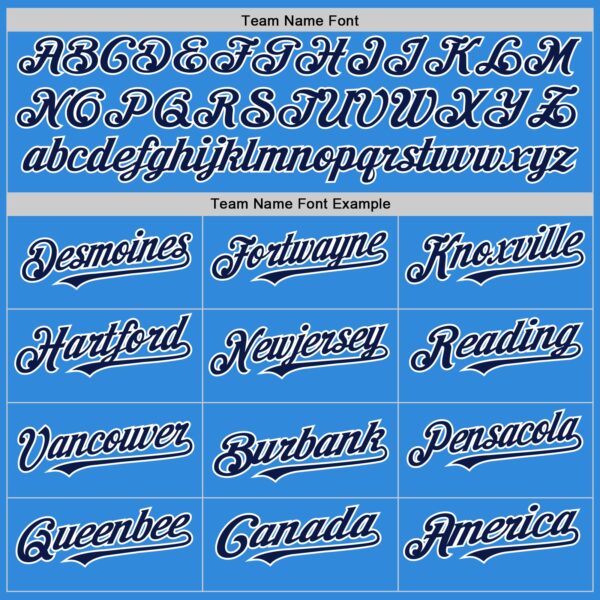 Custom Electric Blue Navy-White 3D Pattern Design Gradient Style Twinkle Star Authentic Baseball Jersey