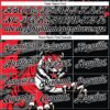 Custom Black Red-White 3D Pattern Design Animal Tiger Authentic Baseball Jersey