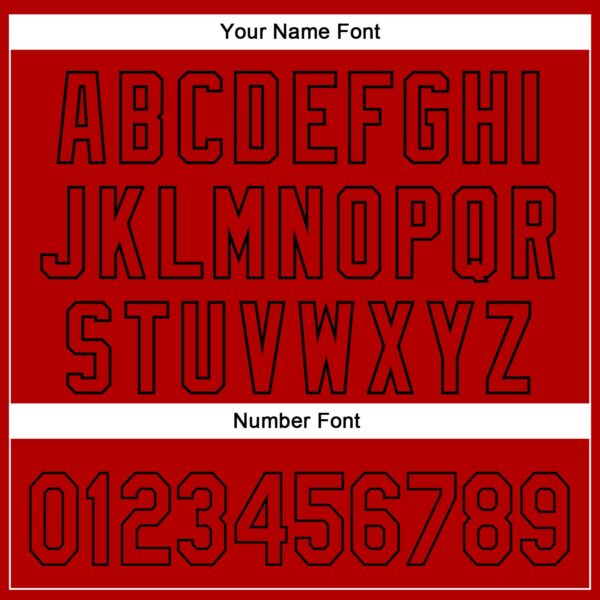 Custom Black Red 3D Pattern Design Rave Skull Authentic Baseball Jersey