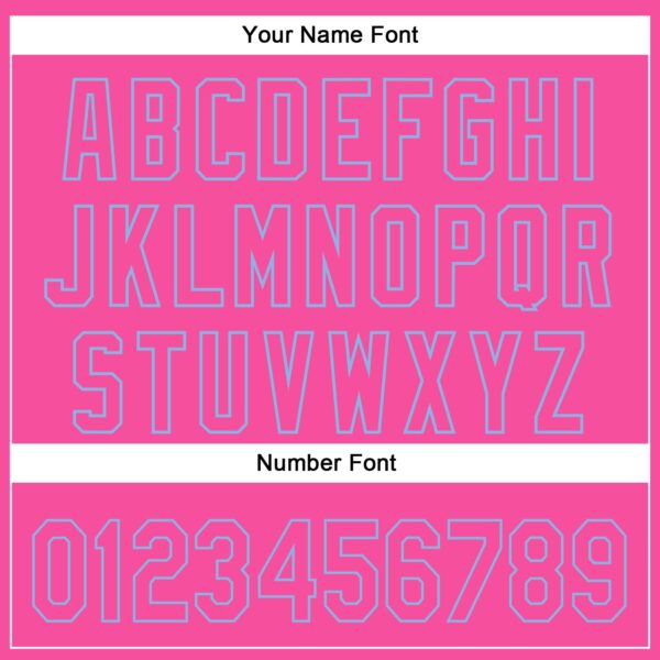 Custom Pink Light Blue 3D Pattern Design Rave Halloween Pumpkin Authentic Baseball Jersey