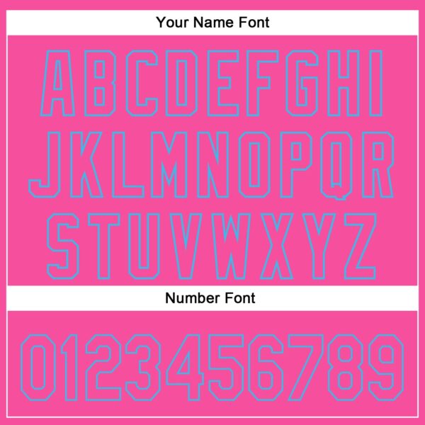 Custom Pink Sky Blue 3D Pattern Design Rave Halloween Pumpkin Authentic Baseball Jersey