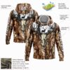 Custom Camo White-Black 3D Gun Hunter Deer Hunting Sports Pullover Sweatshirt Hoodie