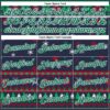 Custom Stitched Navy Kelly Green-White 3D Christmas Sports Pullover Sweatshirt Hoodie
