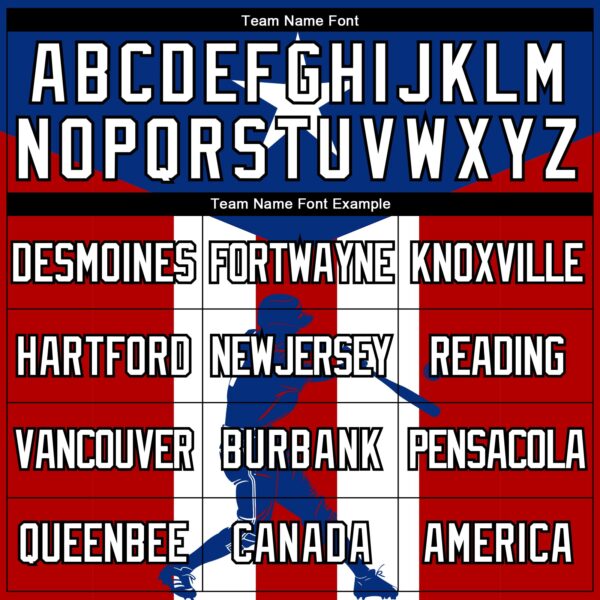 Custom Red Royal-Black 3D Puerto Rico Puerto Rican Flag Sports Pullover Sweatshirt Hoodie