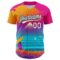 Custom Pink White-Black 3D Syntetyc Cyber Fuji Authentic Baseball Jersey