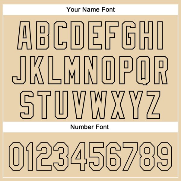 Custom City Cream Old Gold-Black 3D Revzzz Holyshit Authentic Baseball Jersey