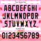 Custom Pink Black-Light Pink 3D Cindy Suen Watermelon Smoothies Authentic Baseball Jersey