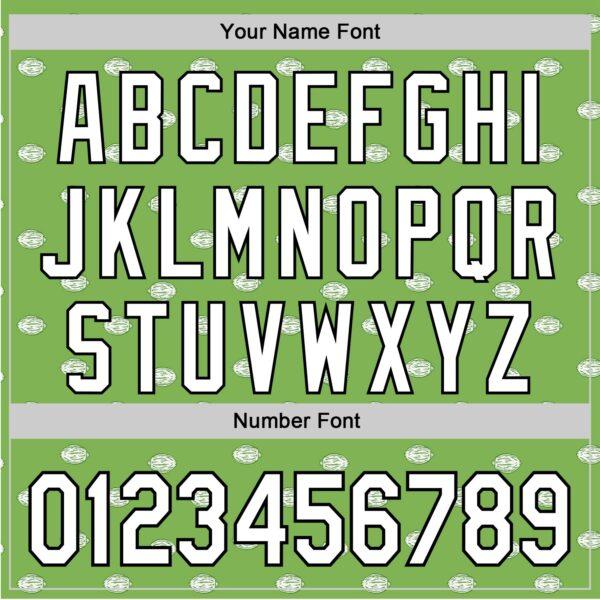 Custom Green White-Black 3D Hawaii Fruit Lemon Authentic Baseball Jersey