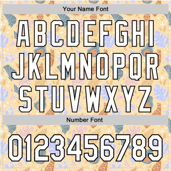 Custom Brown White-Black 3D Hawaii Tropical Palm Leaves Authentic Baseball Jersey