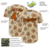 Custom Cream Texas Orange-Brown 3D Pattern Design Foodie Food Snack Chocolate Cookie Authentic Baseball Jersey