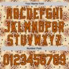 Custom Cream Texas Orange-Brown 3D Pattern Design Foodie Food Snack Chocolate Cookie Authentic Baseball Jersey