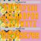 Custom Pink Yellow-Orange 3D Ambartive Abstract Flowers Pattern Authentic Baseball Jersey