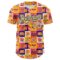 Custom Yellow Cream-Black 3D Ambartive Abstract Butterfly Pattern Authentic Baseball Jersey