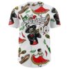 Custom White Black 3D Mexican Festival Skull Cinco de Mayo Authentic Baseball Jersey