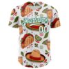 Custom White Kelly Green 3D Mexican Festival Tacos And Sombrero Cinco de Mayo Authentic Baseball Jersey