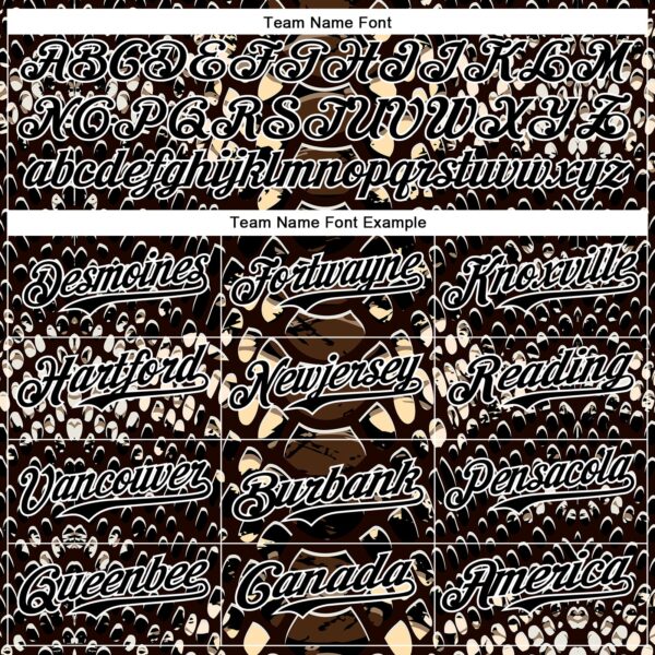 Custom Black White 3D Pattern Design Rave Psychedelic Snakeskin Authentic Baseball Jersey