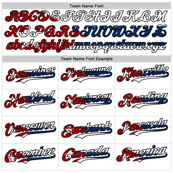 Custom White Red Black-Cuban Flag 3D Cuba Havana Authentic Baseball Jersey