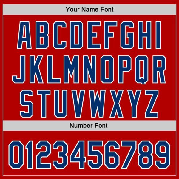 Custom Red US Navy Blue White Cuban Flag-Black 3D Cuba Authentic Baseball Jersey