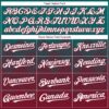 Custom Teal White-Crimson 3D Gradient Square Shape Authentic Baseball Jersey