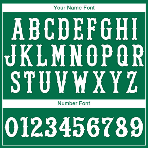 Custom Kelly Green White-Red 3D Mexico Mexican Flag Authentic Baseball Jersey