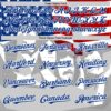 Custom Royal Red Gray-White 3D Patriotic American Flag And President's Day Authentic Baseball Jersey