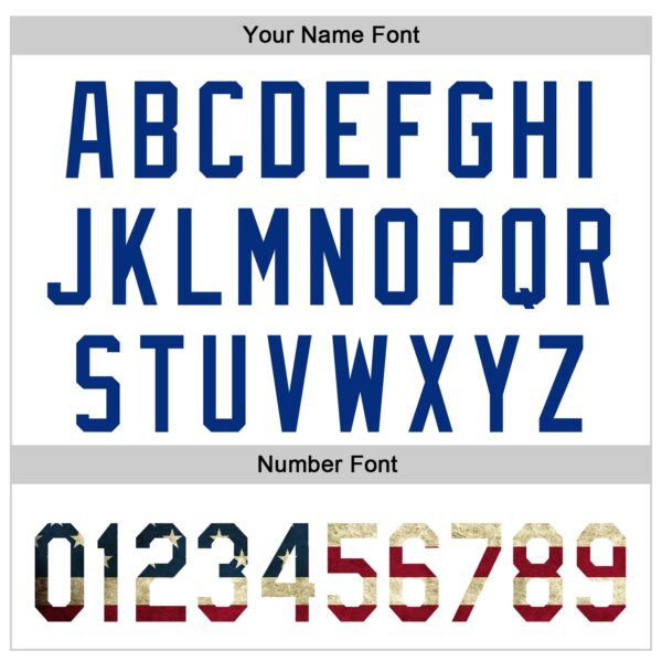 Custom White Vintage USA Flag-Royal 3D Patriotic Statue of Liberty Authentic Baseball Jersey