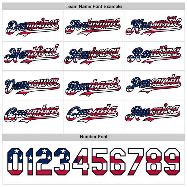 Custom White Gray Pinstripe USA Flag-Black 3D Patriotic American Symbol Statue of Liberty Authentic Baseball Jersey