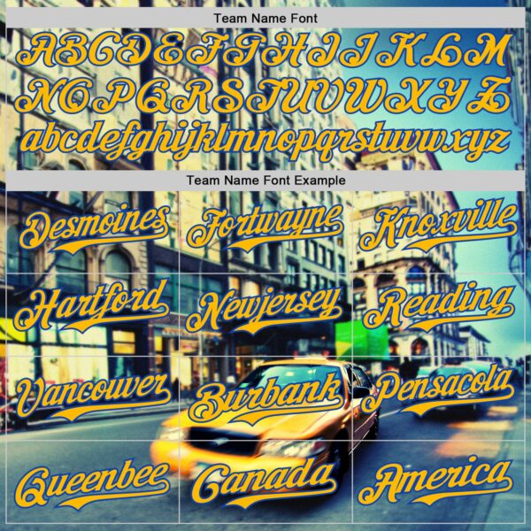 Custom Green Gold-Thunder Blue 3D Pattern Design New York Cityscape Statue Of Liberty Authentic Baseball Jersey