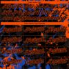 Custom Black Thunder Blue-Orange Splash Authentic Baseball Jersey