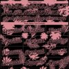 Custom Black Medium Pink Hawaii Palm Leaves Authentic Baseball Jersey