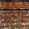 Custom Camo Orange-Black Woodland Camo Authentic Salute To Service Authentic Baseball Jersey