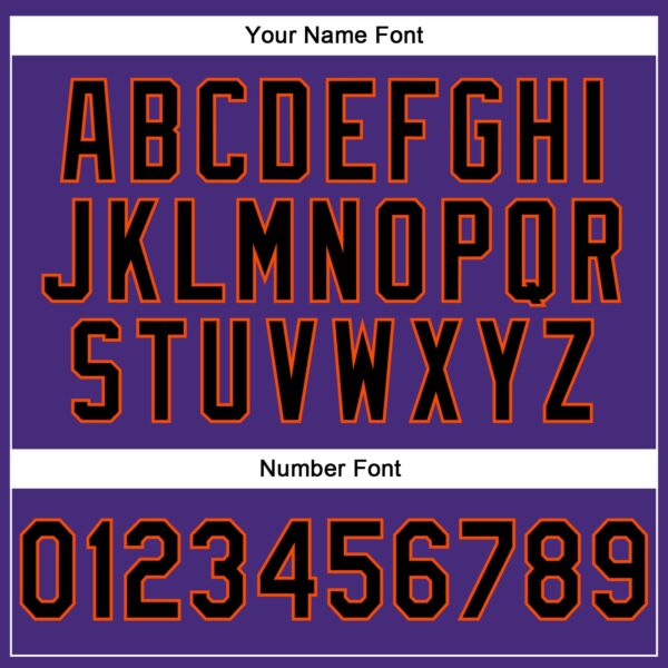 Custom Stitched Purple Black-Orange 3D Pattern Design Abstract Brush Stroke Sports Pullover Sweatshirt Hoodie