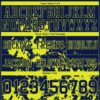 Custom Navy Neon Yellow 3D Pattern Splash Authentic Football Jersey