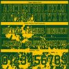 Custom Green Yellow 3D Pattern Splash Authentic Football Jersey