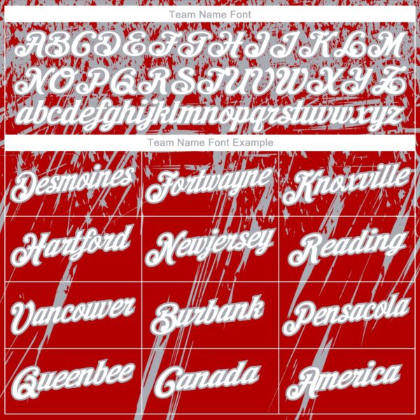 Custom Stitched Red White-Gray 3D Pattern Design Splash Grunge Art Sports Pullover Sweatshirt Hoodie