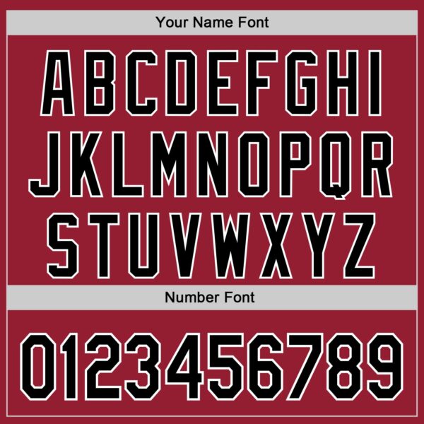 Custom Cardinal Black-White 3D Urban City Edition Sports Authentic Baseball Jersey