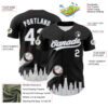 Custom Black White-Gray 3D Urban City Edition Sports Authentic Baseball Jersey